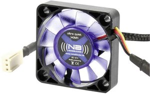 Wentylator do obudowy PC NoiseBlocker BlackSilent XM1 (S x W x G) 40 x 40 x 10 mm