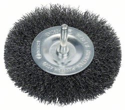 Szczotka tarczowa, 100 mm, 0,2 mm, 4500 obr./min, 10 mm Bosch Accessories N/A N/A Ø trzonka 6 mm 1609200274 1 szt.