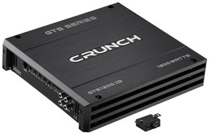 Wzmacniacz samochodowy Crunch GTS1200.1D, 1200 W, 4 Ω