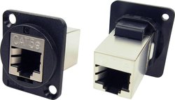 Adapter XLR FTP RJ45 Cat5e na RJ45 Cat5e Cliff CP30220S, 1 szt.