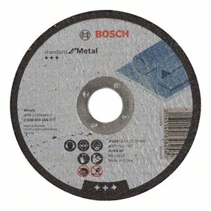 Tarcza tnąca prosta Bosch Accessories A30 S BF 2608603166 125 mm 1 szt.