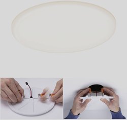 Oświetlenie wewnętrzne LED Paulmann EB Panel Veluna VariFit 92389  17 W