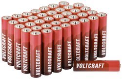 Bateria AAA/R03 VOLTCRAFT Industrial LR03 SE 1300 mAh 1.5 V 40 szt.