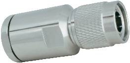 Złacze zaciskowe TNC SSB 7396, 50 Ohm, mosiądz pozłacany