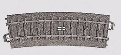 Tor zakrzywiony Marklin 24294, 2,3 x 437,5 mm, 15°, skala H0, 6 szt.