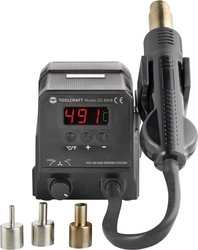 Stacja lutująco-rozlutowywująca za pomocą gorącego powietrza TOOLCRAFT ZD-8908 1488529, 300 W, 100 - 500 °C