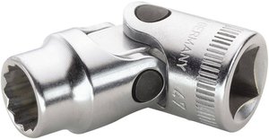 Nasadka 17 mm Stahlwille 47 17 02040017 Podwójny sześciokąt 1 szt.