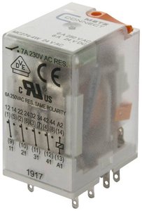 Przekaźnik wtykowy Metz Connect 110017101407 110017101407, 250 V/AC, 7 A, 1 szt.