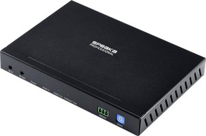 SpeaKa Professional  HDMI, IR (podczerwień) Ekstender HDMI przez kabel sieciowy RJ45 70 m Ilość wyjść: 2 x