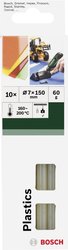 Wkład do pistoletów do klejenia Bosch Accessories 2609256D32, Średnica: 7 mm, 150 mm, przeźroczysty, 10 szt., 60 g