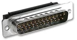 Listwa męska D-Sub MH Connectors MH10553, rzędy: 2, styki: 25, 1 szt.