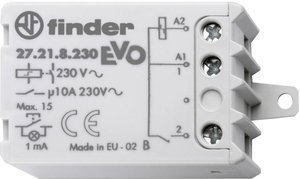 Finder 27.21.8.230.0000 Przełącznik przepięciowy 27.21.8.230.0000, 2300 VA, 10 A