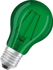 Żarówka LED OSRAM 4058075433984 E-27 2.5 W = 7 W 45 lm zielony 1 szt.