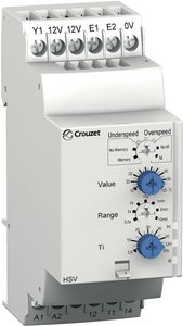 Przekaźnik monitorujący Crouzet HSV 84874320, 250 V/DC, 250 V/AC, 5 A, 1 szt.