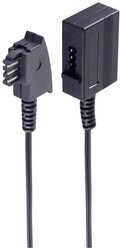 Shiverpeaks BASIC-S, wtyk TAE F na złącze TAE F, 6 m telefony przedłużacz Shiverpeaks BS70206, 1 szt.