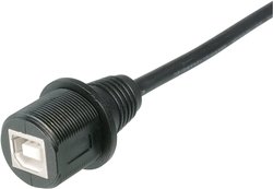 Złącze męskie USB TRU COMPONENTS TC-A-KAB-USBB-FS-1M-203 1586512, 1 szt.