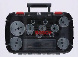 Zestaw otwornic Progressor for Wood and Metal, 14-częściowy zestaw uniwersalny, 20-76 mm Zestaw otwornic Bosch Accessories  2608594193  1 szt.