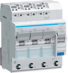 Wyłącznik różnicowoprądowy Hager ADZ316D 3 styki 16 A 0.03 A 230 V
