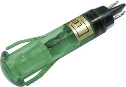 Lampka sygnalizacyjna LED Sedeco BD-0819 BD-0819-GN, 24 V/DC, 8.2 mm