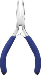 Szczypce półokrągłe dla elektroników, wygięte Szczypce podłużne   M10804 120 mm