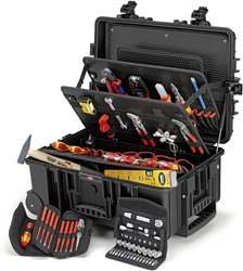 Walizka narzędziowa z wyposażeniem Knipex Robust 45 Elektro 00 21 37