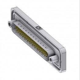 Złącze męskie D-Sub Deltron Connectors HD-DWM62PY/2M95UN, rzędy: 3, styki: 62, 180 °, 1 szt.