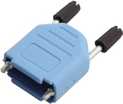 Obudowa złącza D-SUB Ilość styków: 37 tworzywo sztuczne 180 ° niebieski MH Connectors MHDPPK37-B-K 1 szt.