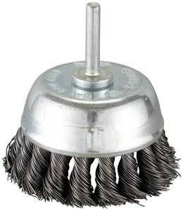 Makita Szczotka garnkowa, stalowa, okrągła, trzpień, 75 mm  D-73807 1 szt.