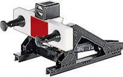 Kozioł oporowy z oświetlonym sygnałem blokady (7389), skala H0 Kozioł oporowy K 7389 z podświetleniem, Marklin, H0