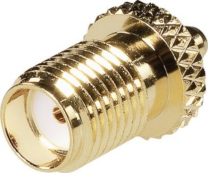 Adapter MMCX TRU COMPONENTS 1579537 Wtyczka MMCX - złącze żeńskie SMA 1 szt.