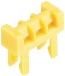 Pojedyncza osłona Selos z możliwością opisu AD VB 4 GELB Wieland 04.326.2053.8 żółty Zawartość: 1 szt.