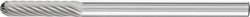 Frez PFERD WRC 0313/3 Z5 21205153, 3 mm x 43 mm , 1 szt.