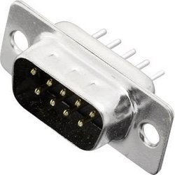 Listwa męska D-Sub 180 ° Ilość styków: 9 lutowane MH Connectors MHDD09-M-T-B-S 1 szt.