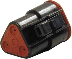 Złącze okrągłe serii DT TE Connectivity DT 06-3S-CE06, Ilość styków: 3, 1 szt.