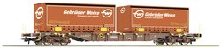 Wagon kontenerowy Roco 77344 Wagon kontenerowy H0 ÖBB