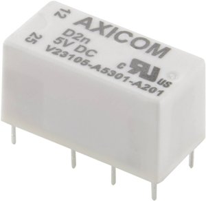Przekaźnik PCB TE Connectivity V23105-A5303-A201 12 V/DC 2x zestyk przełączny 3 A 250VAC