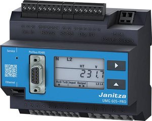 Analizator jakości napięcia Janitza UMG 605-PRO