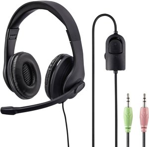 Zestaw słuchawkowy Over Ear Hama HS-P200 139923 Stereo czarny