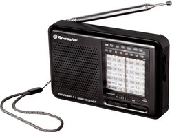 Radio przenośne Roadstar TRA-2989 Fale krótke, MW, UKW czarny