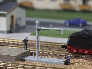Auhagen  41626 Zestaw H0 2 dźwigów wodnych z tworzywa sztucznego