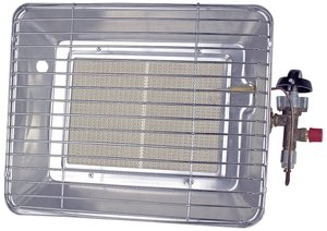 Ogrzewacz gazowy Eco z regulatorem 50mbar, obudowa z blachy stalowej Grzejnik gazowy  Rothenberger Industrial 35984 4.2 kW