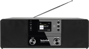 Radio TechniSat DIGITRADIO 370 CD IR DAB+, DAB, UKW, Internet z pilotem czarny