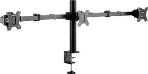 Uchwyt biurkowy Speaka Professional SP-MM-230 na trzy monitory o przekątnej 43,18 - 68,58 cm (17 - 27) cali Uchwyt do monitora SpeaKa Professional SP-MM-230 43,2 cm (17'') - 68,6 cm (27'')