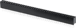 TRU COMPONENTS TC-1210-004-1-1-2-00 Listwa złączy żeńskich (standardowa) 1 szt.