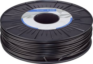Filament do drukarek 3D ABS 1.75 mm czarny 750 g Filament do drukarek 3D ABS BASF Ultrafuse ABS-0108A075, Średnica filamentu: 1.75 mm, 750 g, czarny