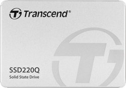 Dysk SSD wewnętrzny, 2,5'' (6,35 cm) 500 GB Transcend SSD220Q SATA 6 Gb/s Produkt nowy