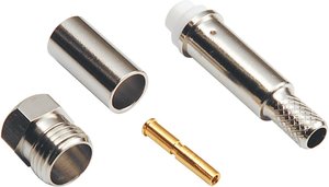 Złącze FME TRU COMPONENTS  1579435 złącze żeńskie proste  1 szt.