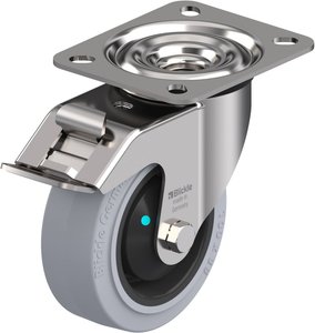 Kółko Blickle LEX-POEV 100KD-SG-FI, obrotowe, z hamulcem, średnica: 100 mm