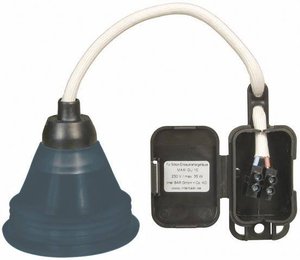 Silikonowa obudowa wpuszczana reflektora MAXI GU10 seria 1000 Obudowa silikonowa interBär Maxi 1000-505.01 35 W szary