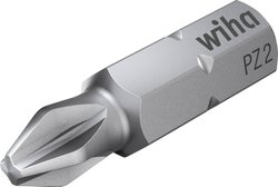 Bit krzyżakowy PZ 2 Wiha  07860 stal chromowo-wanadowa hartowany C 6.3 1 szt.